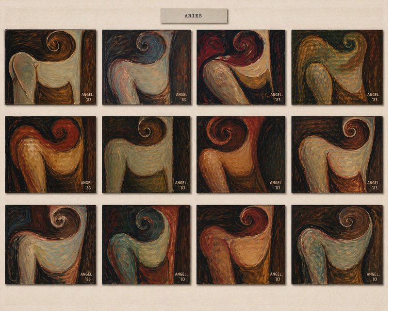 Aries, óleo, 1983