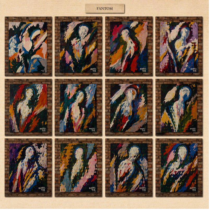 Fantom, óleo, 1988